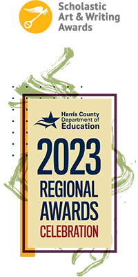 This is the 2023 Scholastic Regional Awards Celebration logo